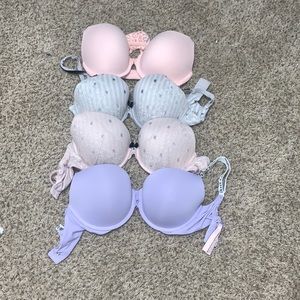 4 victoria secret bras